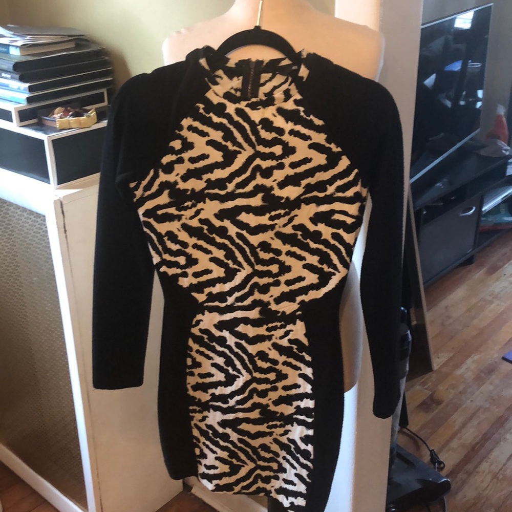 super cute Zebra print body on dress